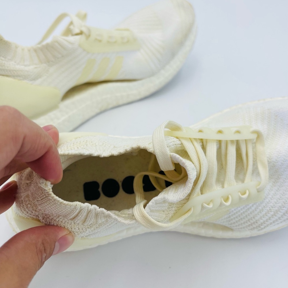 Adidas Womens Ultra Boost X White Cushioned Athletic Running Shoes - Picture 6 of 9
